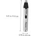 Portable Nose Hair Trimmer & Ear Hair Remover - Electric Clipper for Home Use | Efficient Hair Cleaning Tool - Buy Online on SooperMarket.com