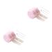 FOMIYES 2 Sets Double Eyelid Sticker Lace Eyelid Stickers Eye Beauty Tape Double Sided Sticky Tape Invisible Eyelid Strips Clear Tape Double Eyelid Fiber Pink Makeup Tools Beautiful Eyes