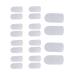 Silicone Toe Guards 10 Pairs Toes Protective Guards Separate Overlapping Toes Different Size for Daily Activities