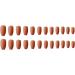 Dajidafu 1 Set Nails for Women Frosted Long Artificial Matte Fingernails Decals Wraps Full Cover Ballerina Gifts Manicure Kit Type 21 - Buy Online on SooperMarket.com