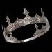 JORCEDI Crown Hair Jewelry - Royal King Diadem for Men, Metal Big Tiaras for Wedding, Halloween Costume & Music Festivals - Buy Online on SooperMarket.com