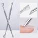 Stainless Steel Nail & Cuticle Care: Precision Toolsfor At-Home Manicures & Pedicures-Expert(1 colored titanium) - Buy Online on SooperMarket.com