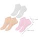 WOFASHPURET 3 Pairs moisturizing Socks Cracked Heel Socks Barefoot Scientist Foot Care Foot Socks Cracked Heel Repair moisturizing Gel Socks Lotion Socks Aloe Socks spa Miss Skin Friendly Sebs - Buy Online on SooperMarket.com