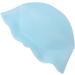 Hair Dye Cap Silicone Hair Highlighting Cap Punching Reusable Convenient Use with Hook Needle for Hair Salon (Blue) - Buy Online on SooperMarket.com