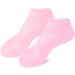 Silicone Gel Moisturizing Socks for Dry, Cracked Feet | Spa Foot Care Waterproof Socks | Fits US Size 6-9 | Pink - Buy Online on SooperMarket.com