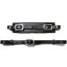 PS Horse Articles Black Leather Padded Noseband & Chin Strap Set - Soft Comfort with Silver Fittings | International Shipping Available - Buy Online on SooperMarket.com
