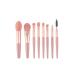 Dajidafu 8 Pieces/Set Makeup Brush Eye Shadow Foundation Brushes Portable Eyebrow Eyelash Concealer Make Up Tools Learner