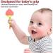 TEKSTAR Silicone Fruit Shape Baby Teething Toys Set - BPA Free, Freezer Safe Teethers to Soothe Infant and Toddler Gums - Buy Online on SooperMarket.com