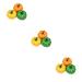 Alipis 9 Pcs Artificial Pumpkins Dollhouse Artificial Mini Pumpkins Small Fake Pumpkins Party Decorations Small Pumpkins for Decorating Cabinet Decor Artificiales Para Vegetable Model