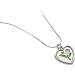 Oralgos Adjustable Love Shape Necklace - Tulip Heart Pendant Collarbone Chain | Elegant French Style Accessories for Women - Buy Online on SooperMarket.com