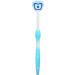 10-Piece Tongue Scraper Set - Long Handle Ergonomic Silicone Cleaning Brush for Oral Health & Fresh Breath - Blue - Buy Online on SooperMarket.com