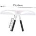 Angoily Eyebrow Shaper Kit for Women Eyes Eyebrow Ruler Stencil Template Eyebrow Trimming Balance Ruler - Buy Online on SooperMarket.com