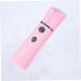 FOYTOKI 1pc Facial Spa Steamer Spray Cleaner Pore Cleaner Pink Handheld Spray 14.10X4.00X4.00CM - Buy Online on SooperMarket.com