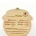 JZK Wooden Baby Milk Teeth Storage Keepsake Box - Baby Tooth Holder for 4-12 Years - Ideal Birthday or Christening Gift for Boys - Beige - Buy Online on SooperMarket.com