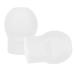 Gatuida 1 Pair Stethoscope Stethoscope Ear Tips Stethoscope Spare Parts Earbuds Accessories Silicone Ear-Tips Stethoscope Replacement Earbud Stethoscope Parts Replacement 1.60X1.10X1.10CM White