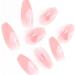 U-K Fake Nail Pink Heart False Nail Acrylic Full Cover Fingernails Press on Nails Set Artificial Long False Nail for Women Girls 24 PCS Practical & Professional - Buy Online on SooperMarket.com