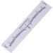 Angoily 100pcs Disposable Eyebrow Ruler Eyebrow Shaping Stencils Eyebrow Shaper Ruler Mini Caliper - Buy Online on SooperMarket.com