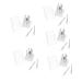 minkissy 5 Sets Nail Clipper Grinding Head Nails Drill Bits Ceramic Nail Bits Drill Bit for Nails Nail Art Drill Kit Brocas para Nail Drill Ceramic Tools Nail Kit Manicure Supplies Diamond