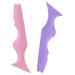 4 Pcs Silicone Beauty Ruler & Eyeliner Aid - Perfect Mascara & Eyebrow Applicator for Flawless Makeup | International Shipping - Buy Online on SooperMarket.com