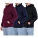 3 Pack: Men's Plush Fleece Pullover Hoodie - Long Sleeve Hooded Sweatshirt Kangaroo Pockets (Available in Big & Tall) Fleece Standard X-Large Set 6