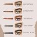 Roterale Eyebrow Pen - Roterale Eyebrow Pencil Waterproof Roterale 4-Tip Microblade Brow Pen 4Pack Roterale Eyebrow Pen Waterproof (Light Brown-4pcs) - Buy Online on SooperMarket.com