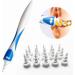 Reusable Spiral Earwax Remover Tool with 16 Soft Replacement Heads - Safe for Adults and Children - Buy Online on SooperMarket.com