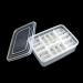 16 Grids Reptile Breeder Box - Professional Plastic Breeding & Hatching Incubator for Reptiles - Ideal for Snakes, Lizards, Turtles, and Geckos - Includes Eggs Tray - 6.6 x 4.8 x 2.4 inches - Buy Online on SooperMarket.com