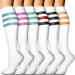Compression Socks For Women and Men Circulation(6 Pairs)-Best support for Running,Sports,Pregnancy 03-assorted3 Large-X-Large