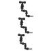 BCOATH Mister Nozzles 3pcs Garden Spray Head Universal Spray Nozzle Tank Watering Tool Moss Misting Sprayer Head 10X9X2CMx3pcs Blackx3pcs