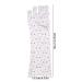 dsbdrki UPF 50+ Manicure Gloves Anti UV Shield Gloves for Gel Nail Lamp Nail Art Fingerless Glove for Manicure Dryer Long 11.5x40 cm - Buy Online on SooperMarket.com