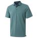 VEBOON Men's Polo Shirts Short Sleeve Cotton Blend Heather Moisture Wicking Casual Collared Shirts Pine Green Heather Large