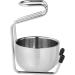 Stainless Steel Brush Stand Holder for Razors - Perfect Gift for Boyfriends Dads & Friends | Housoutil - Buy Online on SooperMarket.com