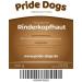Prideedogs Beef Head Skin 500g - Premium All-Natural Dog Chew Snack | 100% German Beef | Odor-Neutral Packaging for Puppies & Older Dogs - Buy Online on SooperMarket.com