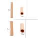Moisturizing Toe Wound Sleeve 2 Pcs - Size 1 | Toe Covers Tube for Nursing - Finger Handguard Sleeve - Buy Online on SooperMarket.com