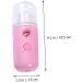 Baluue 2pcs Spray Hydrating Apparatus Spray Humidifier Pink Cleaner Portable Humidifiers Plastic - Buy Online on SooperMarket.com