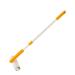 16cm Large Surface Lint Roller with Extendable Long Handle Sticky Hair Roller 60 Sheets per Refills 1 Handle W/ 1 Refills for Floor Curtains Rodillo quitapelusas Fur Removal Tool(Color:Yell Yellow