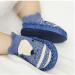 XM-Amigo Baby Boys Girls Indoor Slippers Anti-Slip Socks Shoes 0-6 Months Blue Set01 - 4 Pairs - Buy Online on SooperMarket.com