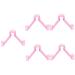 Baluue 5pcs Lip Muscle Trainer Lips Shaper Face Exerciser Lip Exerciser Slimming Exerciser Mouth Trainer Oral Exerciser Mouth Muscle Tightener Smile Corrector Lift Tool Lip Trainer 9.30X7.70X1.50CMx5pcs Pinkx5pcs