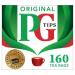PG Tips Original 160 Black Tea Bags Refreshing Full-bodied Taste 60 Second Brew Time