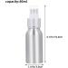 HOLIDYOYO Cocktail Sprayer 80ml Metal Martini Bar Mister Vermouth Spray Bottle Perfume Refillable Sprayer Liquid Pump Vials for Bartender Bar Kitchen 10.60X3.60X3.60CM Silver - Buy Online on SooperMarket.com