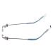 Ranara replacement glasses end tips glasses glasses 1 pair of glasses replacement bars metal-glasses repair parts bracket for borderless 2-hole glasses blue
