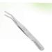 minkissy Eyelashes Tweezer Lash Cluster Stainless Steel Eyebrow Tweezer Eyelash Tweezer Eyelashes Extension Clip Makeup Tweezer Eyebrow Clip Cosmetic medium Silver - Buy Online on SooperMarket.com
