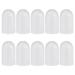 Hammer Toe Straightener 10pcs Toe Protectors Cushions Toe Separator Toe Caps Toe Guards Toe Sleeve Protectors Toe Covers for Pinky Toe Protector