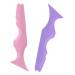 Mikinona Silicone Eyeliner Aids 2pcs Silicone Beauty Ruler Massaging Eye Mask Eyeliner Shield Applicator Guard The Lazy Face