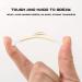 Organic Cotton Swabs with Wooden Sticks 200 Pcs Pack - Biodegradable Bamboo Spiral Head Qtips for Ears and Makeup - Buy Online on SooperMarket.com