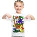 Splat Planet Color in Zoo T-Shirt | 10 Non-Toxic Washable Magic Pens | White 7-8 Years - Buy Online on SooperMarket.com
