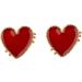 Adorainbow 1 Pair Heart Studs Ladies Miss Earring - Buy Online on SooperMarket.com
