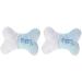Karlie Pl sch-Welpenfielen Mini bone L: 13 cm B: 9 cm Sorted (pack of 2) L: 13 cm B: 9 cm (pack with 2) Sorted in color