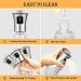 Miiepls Glass Oil Sprayer Bottle Vinegar and Oil Sprayer Vinegar Sprayer Set Oil Sprayer for Hot Air Fryer Oil Sprayer for Cooking Oil for BBQ Cooking Salads Baking Picnic and Grilling 100 ml - Buy Online on SooperMarket.com