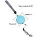 Shop Mini Inserable Dog Roller Leash 3m - Automatic Reflective Rope for Small Dogs & Cats in Turquoise | International Shipping Available - Buy Online on SooperMarket.com